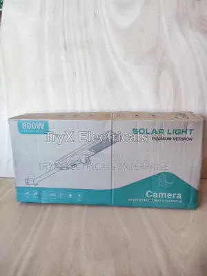 800w Starship Solar Surveillance Street Light + 64gb Sd