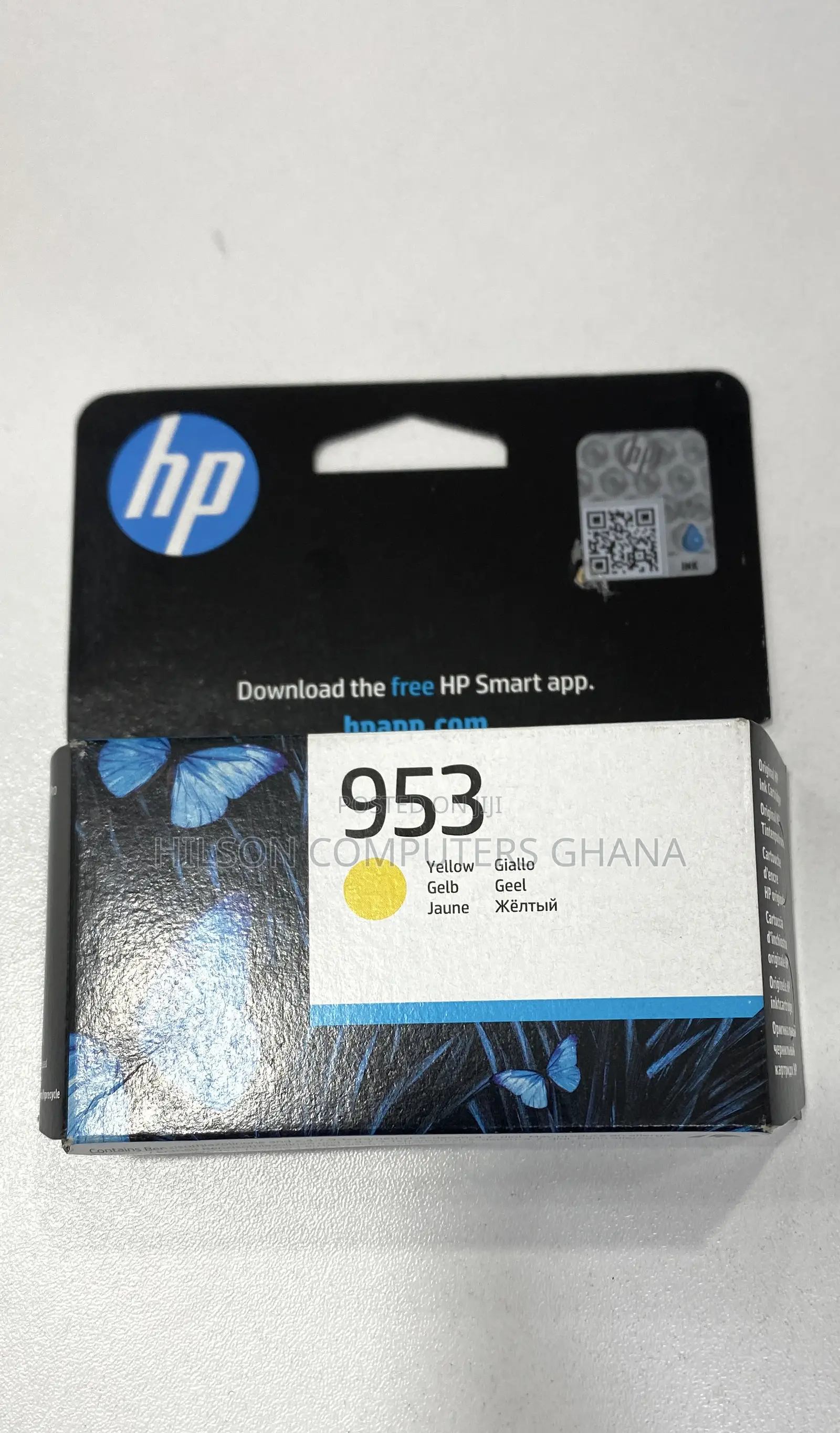 Hp 953 Original Ink Cartridge - Yellow