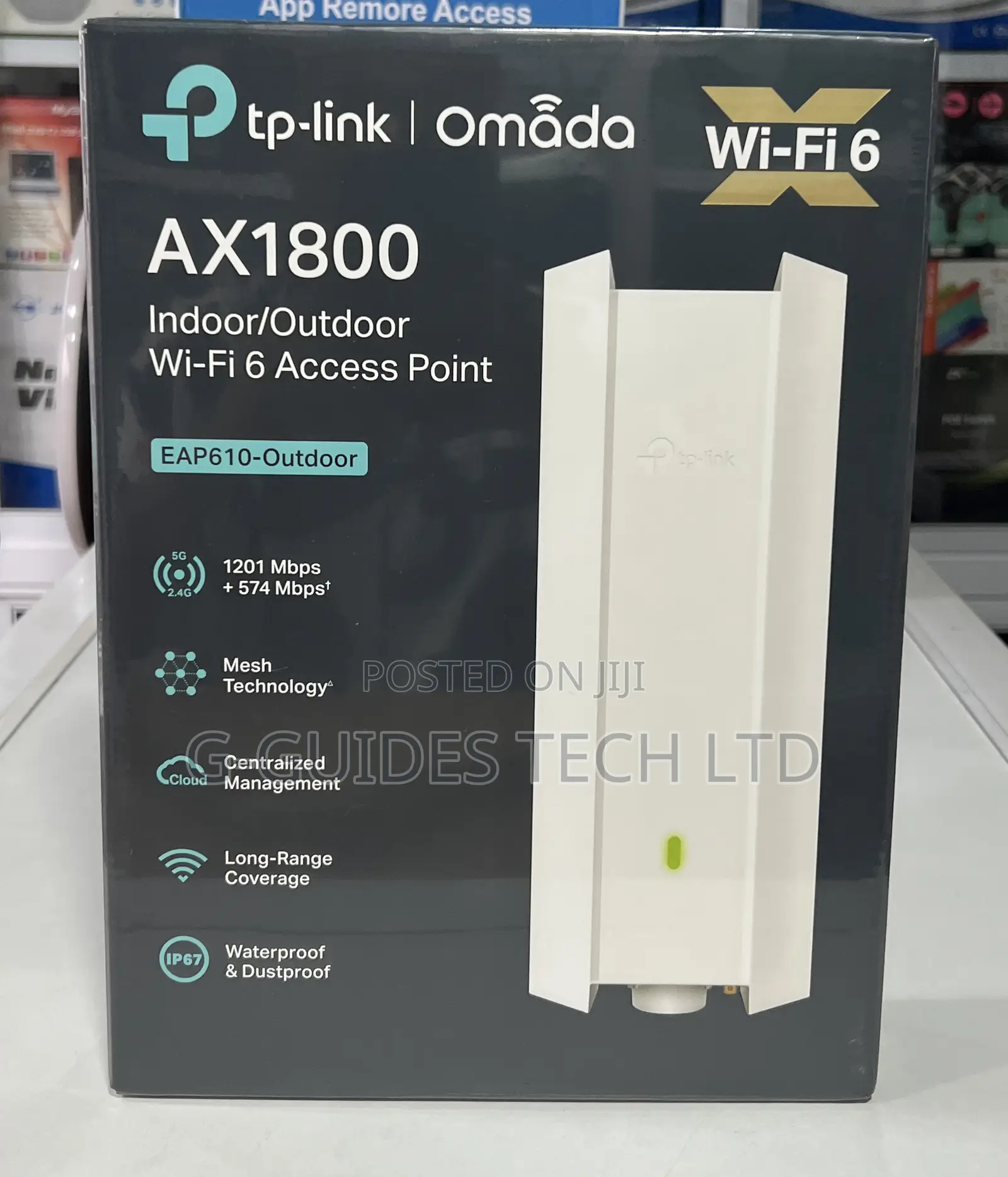 Tp-Link Eap610-Outdoor Ax1800 Wi-Fi 6 Access Point