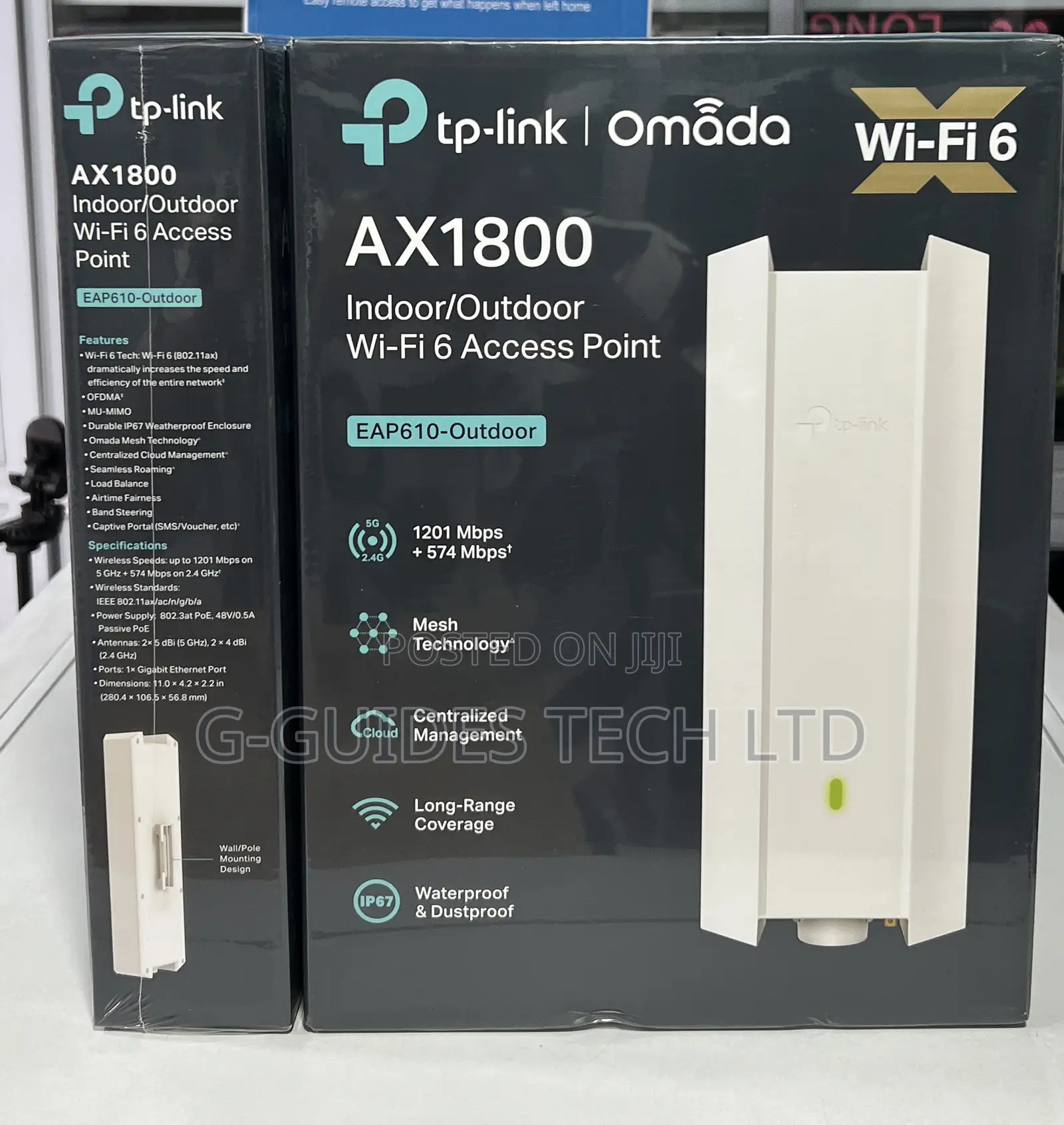 Tp-Link Eap610-Outdoor Ax1800 Wi-Fi 6 Access Point