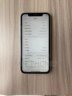 Apple iPhone 11 128 GB White