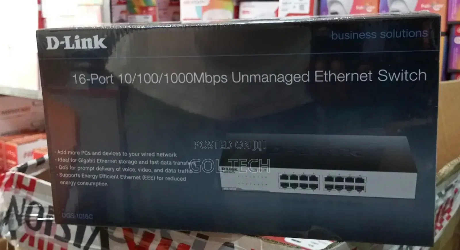 Dlink 16port Gigabit Switch Unmanaged Ethernet Switch