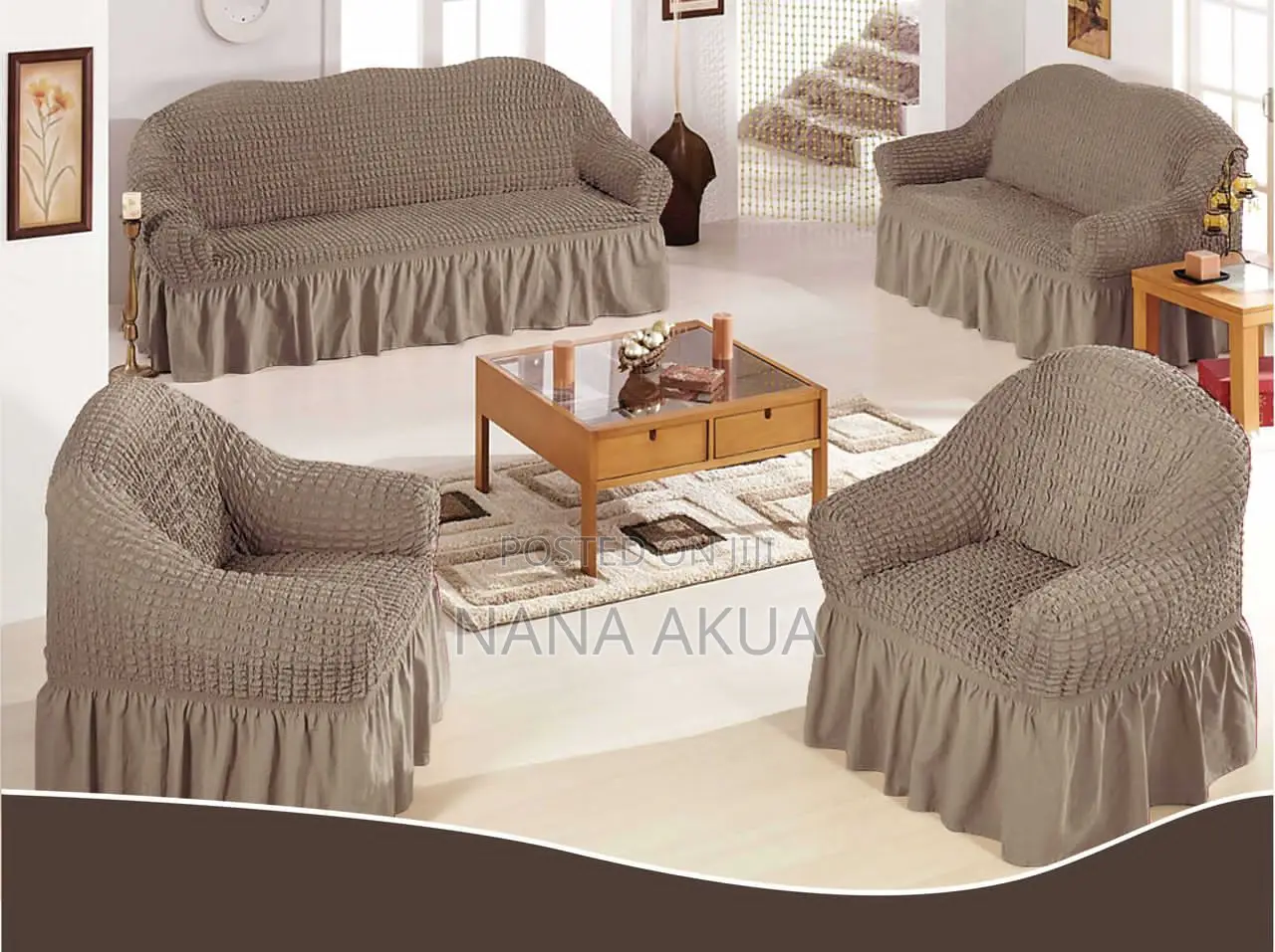Skirt Style Sofa Cover