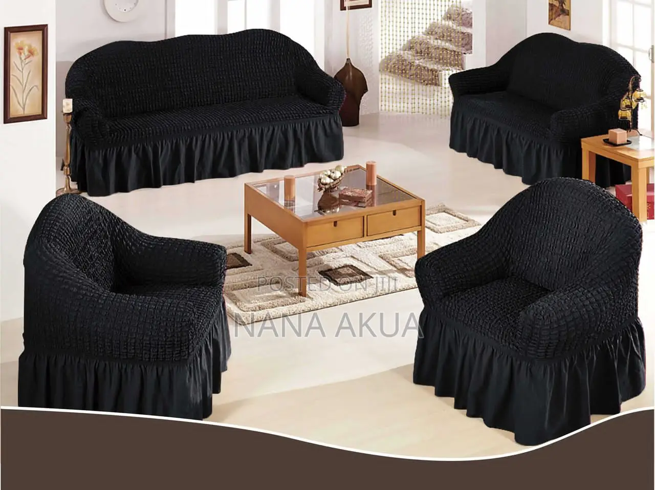 Skirt Style Sofa Cover