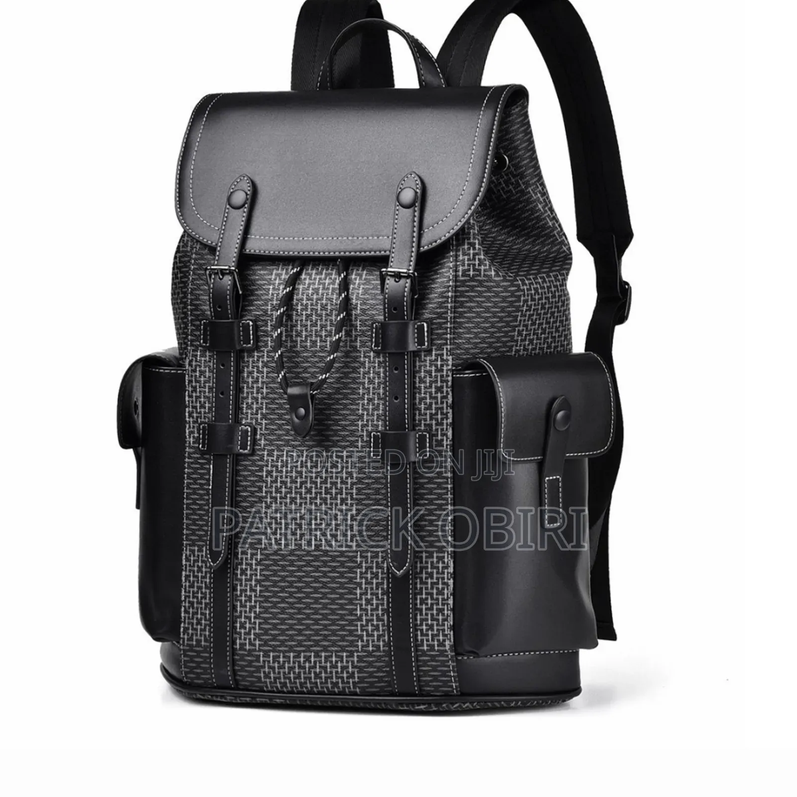 Quality Leather Strap Backpack