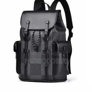 Quality Leather Strap Backpack
