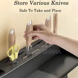 Stainless Steel Knife Storage Rack