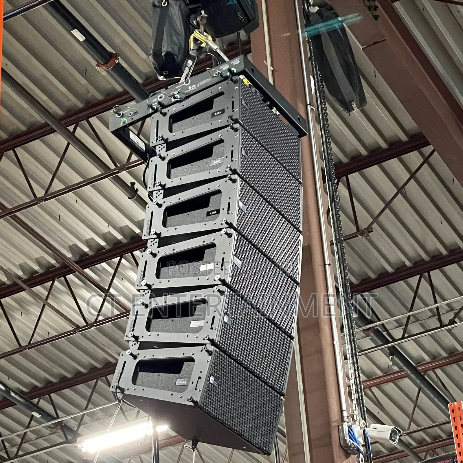 Line Array Speakers, Subwoofers Amplifiers for Rentals