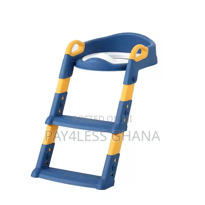 Adjustable Plastic Baby Toilet Training Seat Ladder