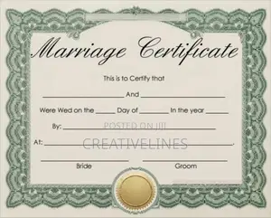 Print Marriage Certificate