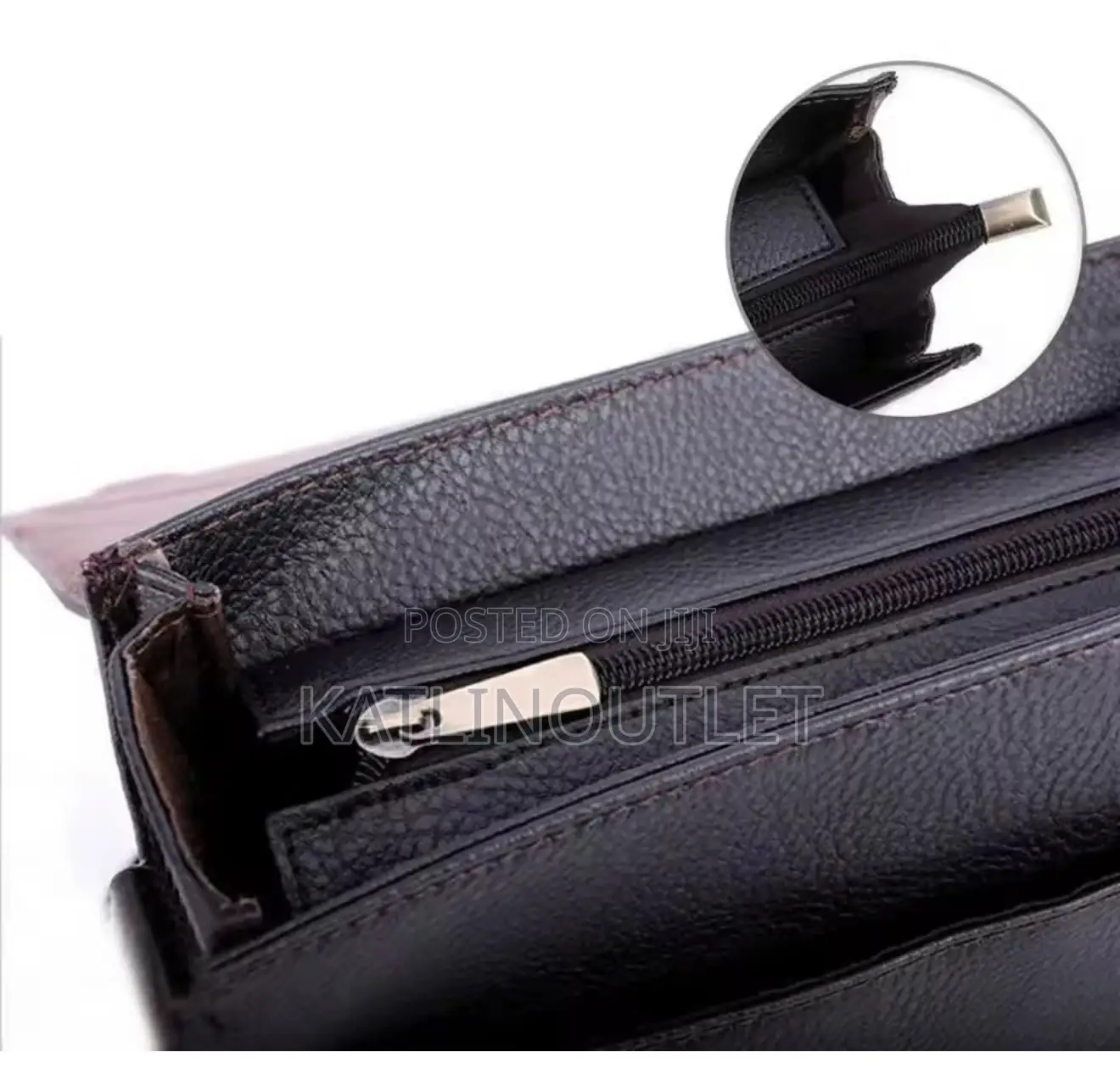 Pu Leather Laptop Men’S Bag