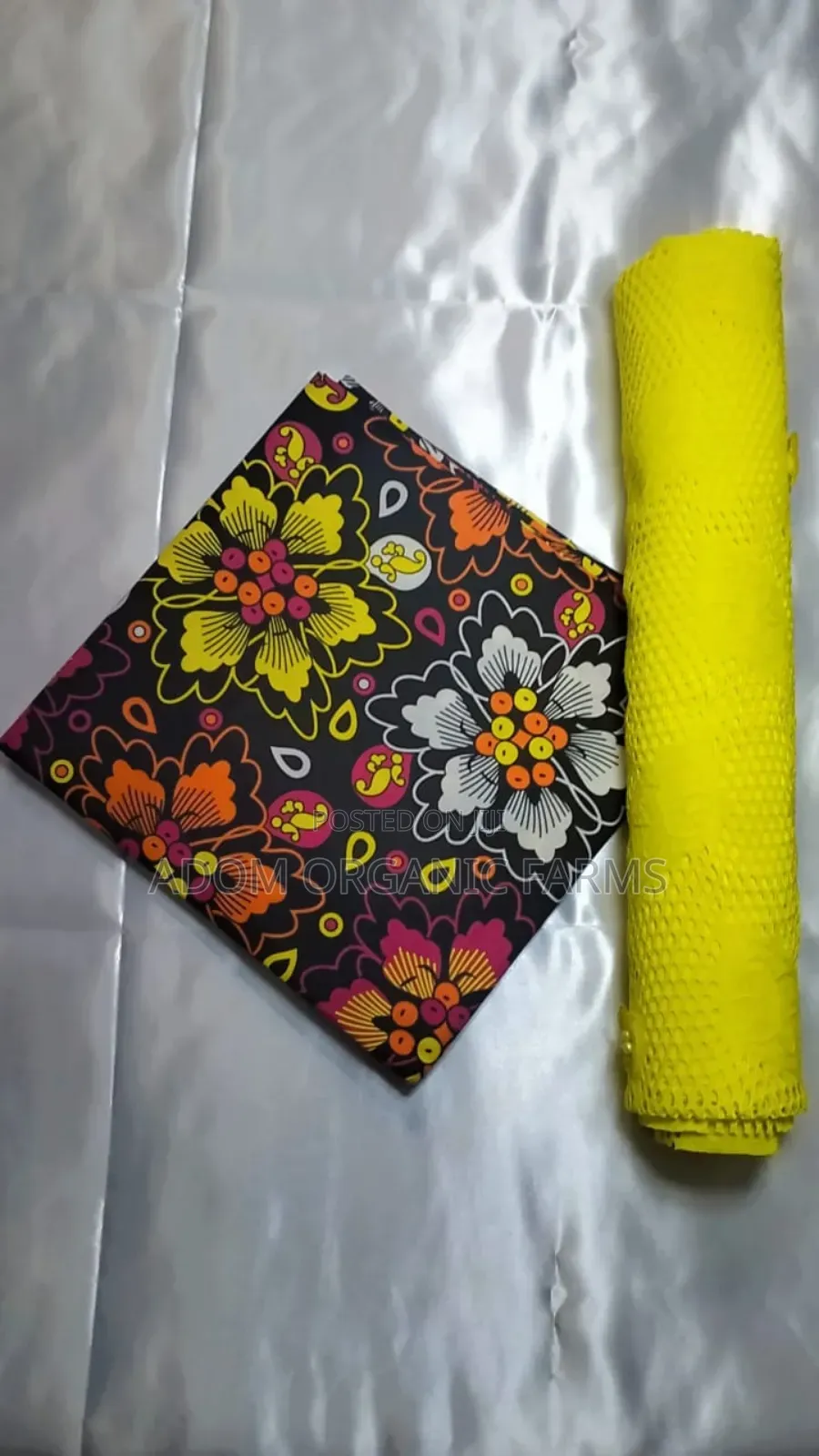 Ankara Lace Fabrics(5yrds), Vintage Crepe Fabrics.Unisex