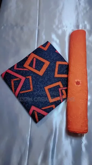 Ankara Lace Fabrics(5yrds), Vintage Crepe Fabrics.Unisex