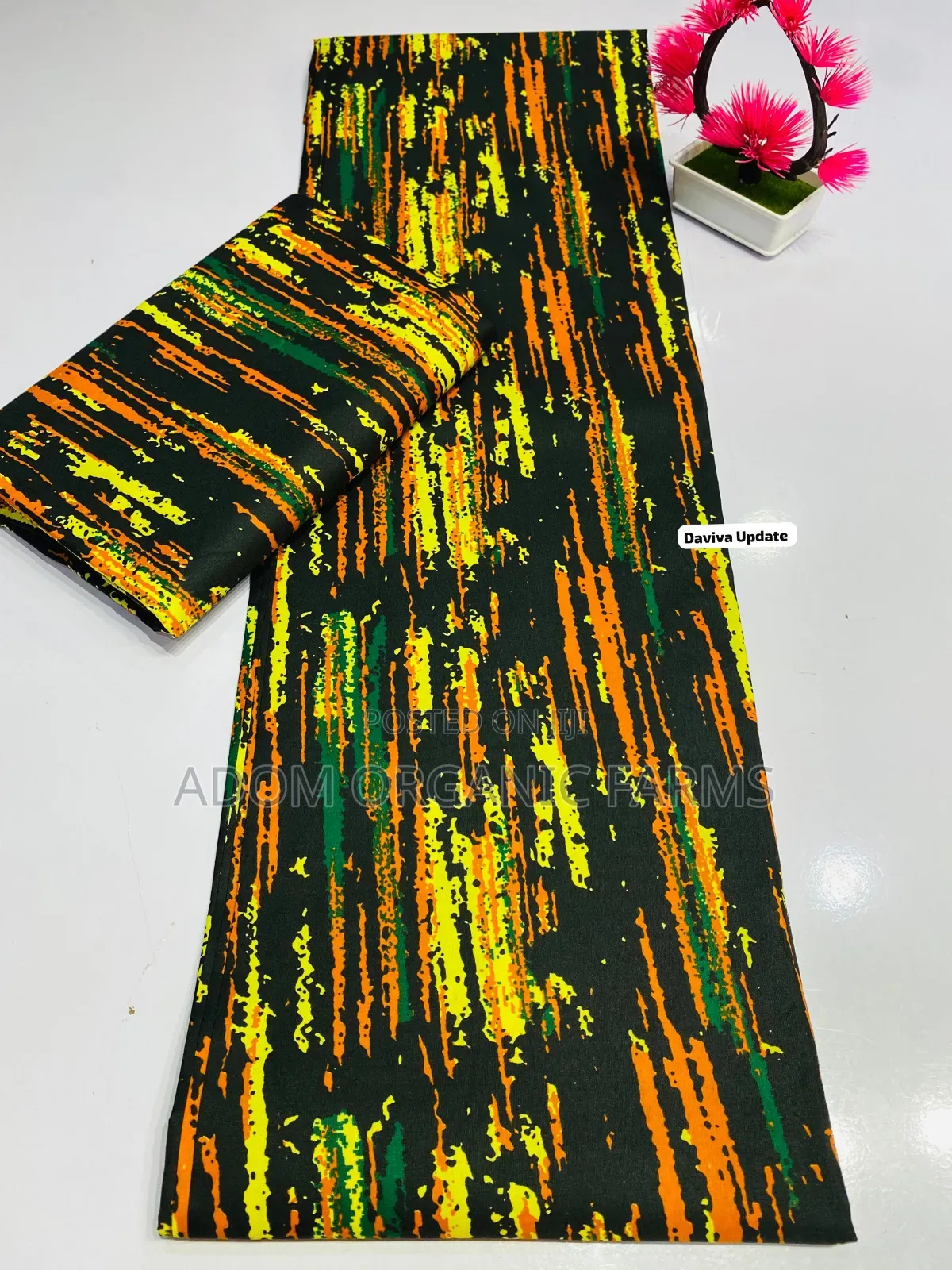Ankara Lace Fabrics(5yrds), Vintage Crepe Fabrics.Unisex