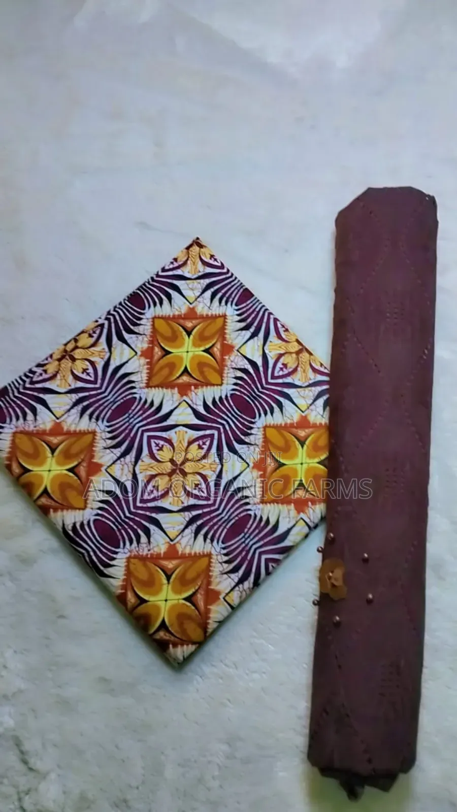 Ankara Lace Fabrics(5yrds), Vintage Crepe Fabrics.Unisex
