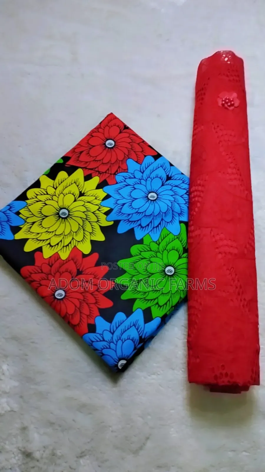 Ankara Lace Fabrics(5yrds), Vintage Crepe Fabrics.Unisex