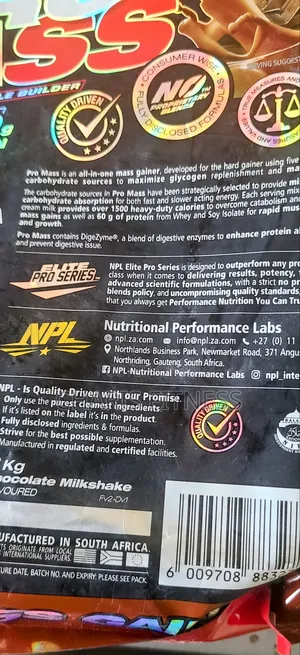 Mass Gainer 2kg (Npl Pro Mass)