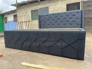 Dark Gray Queen Size 72x75 Bedframe//  Luxurious And Durable