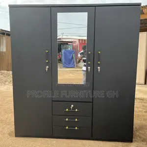 Black 3in1 Wardrobe Very Strong And Durable//Luxurious And Durable