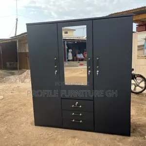 Black 3in1 Wardrobe Very Strong And Durable//Luxurious And Durable