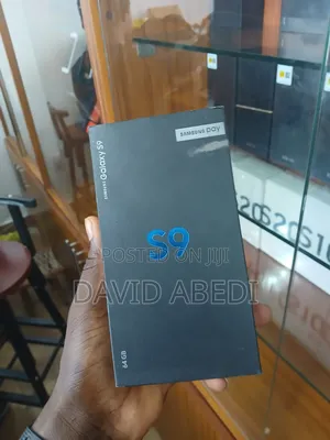 New Samsung Galaxy S9 64 GB Black