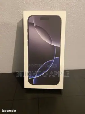 New Apple iPhone 16 Pro 256 GB Blue