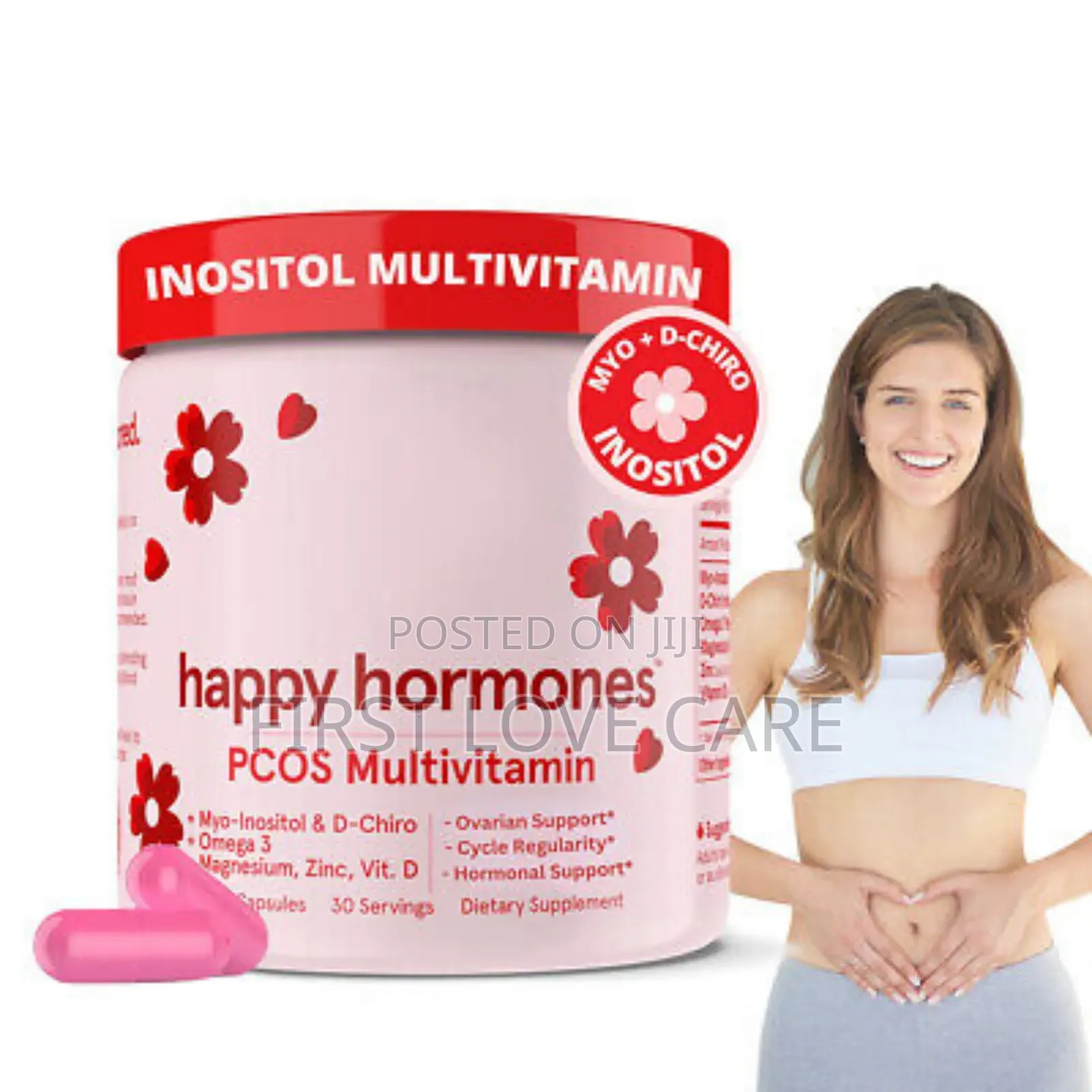 Happy Hormones Inositol Multivitamin Pcos Multivitamin