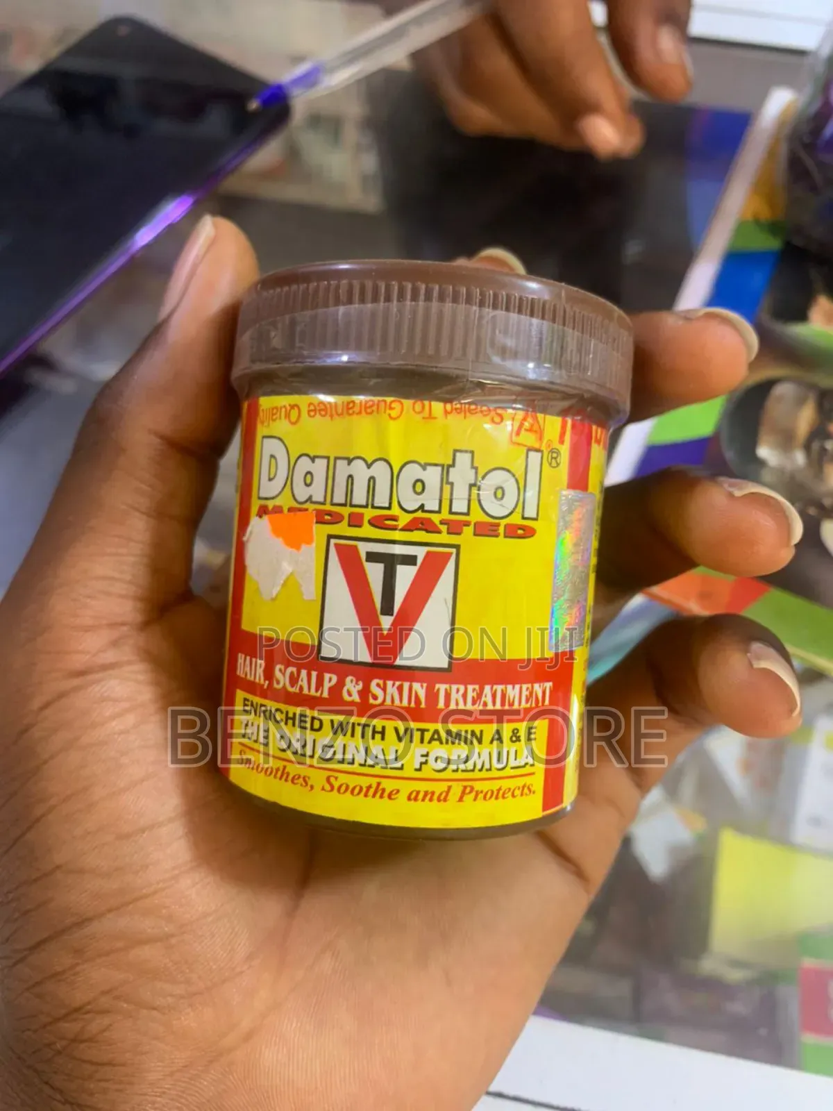 Unisex Damatol Beard and Hair Booster Cream