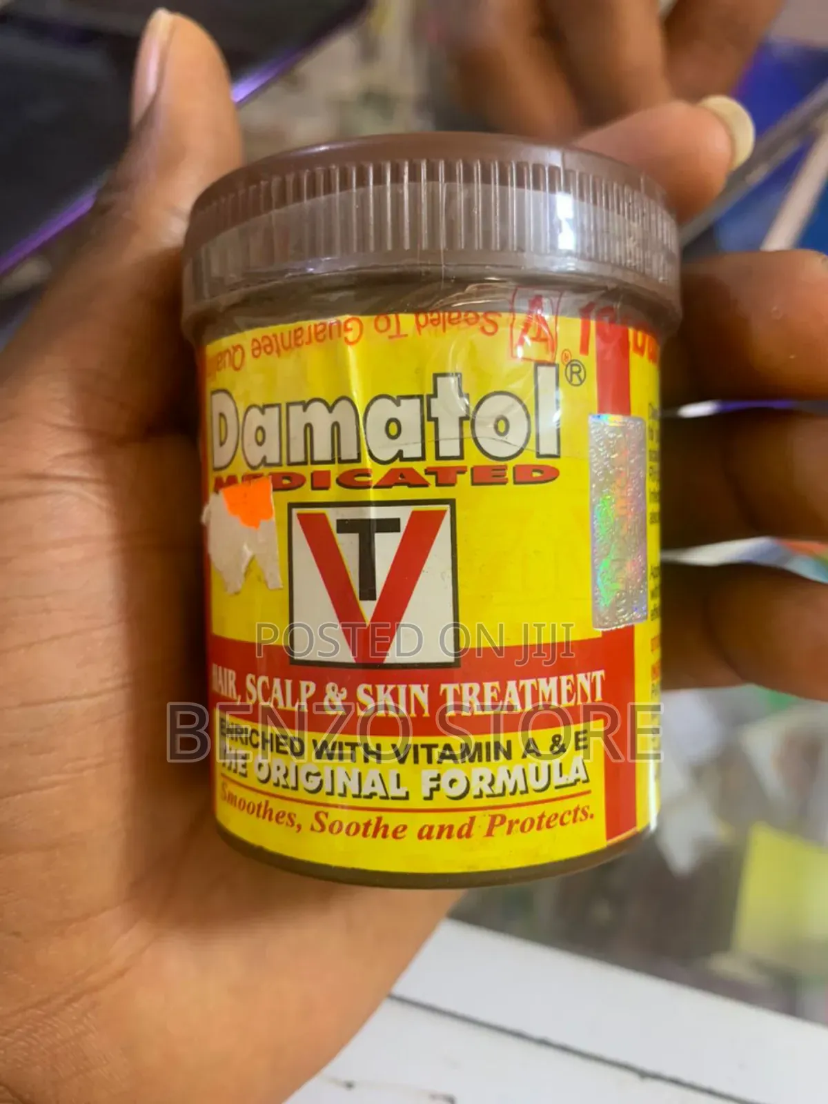 Damatol Medicated Hair and Beard Booster Cream for Unisex