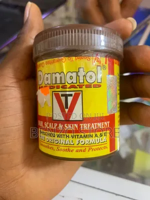 Damatol Medicated Hair and Beard Booster Cream for Unisex