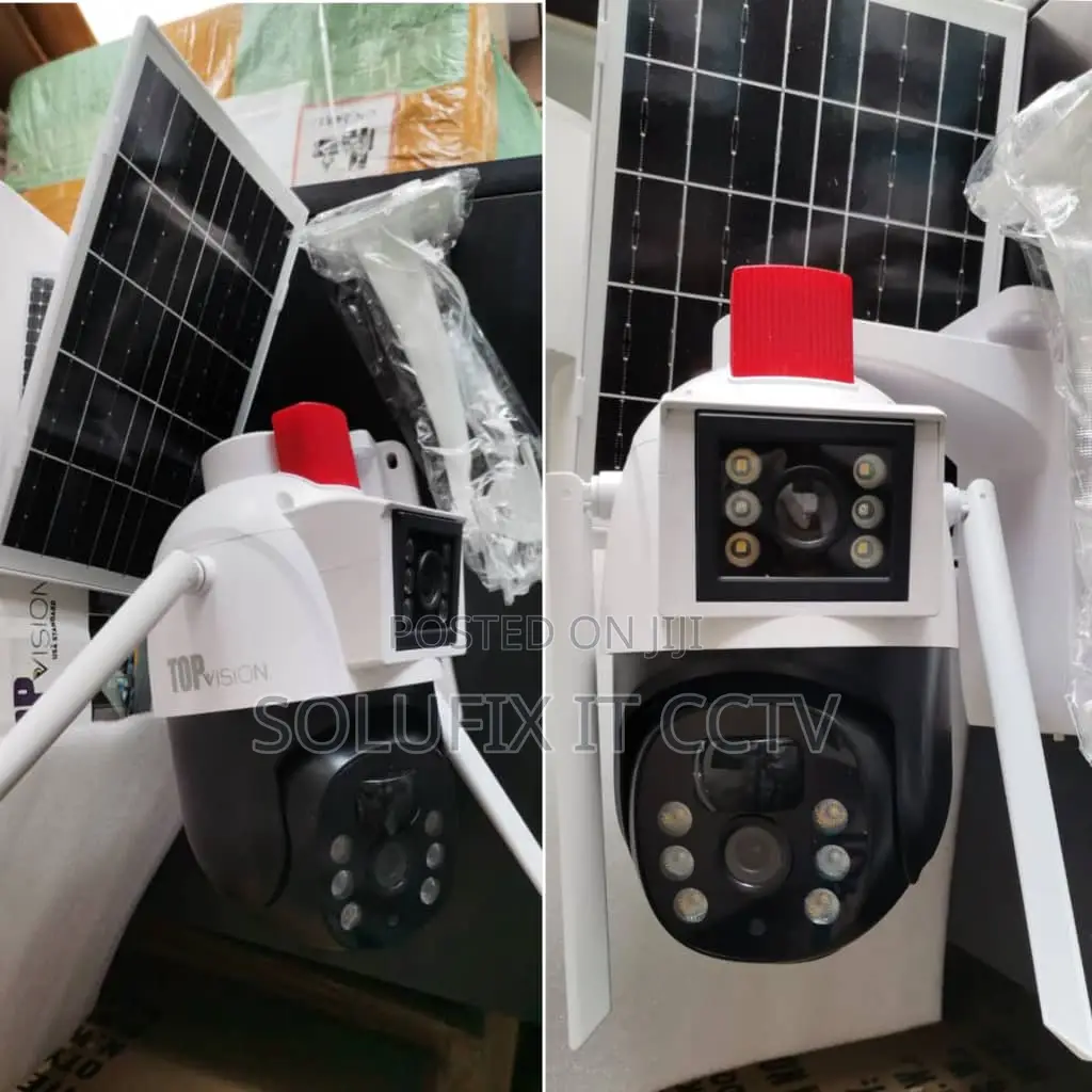 Ubox Dual Lens 4mp 4g Solar PTZ Camera