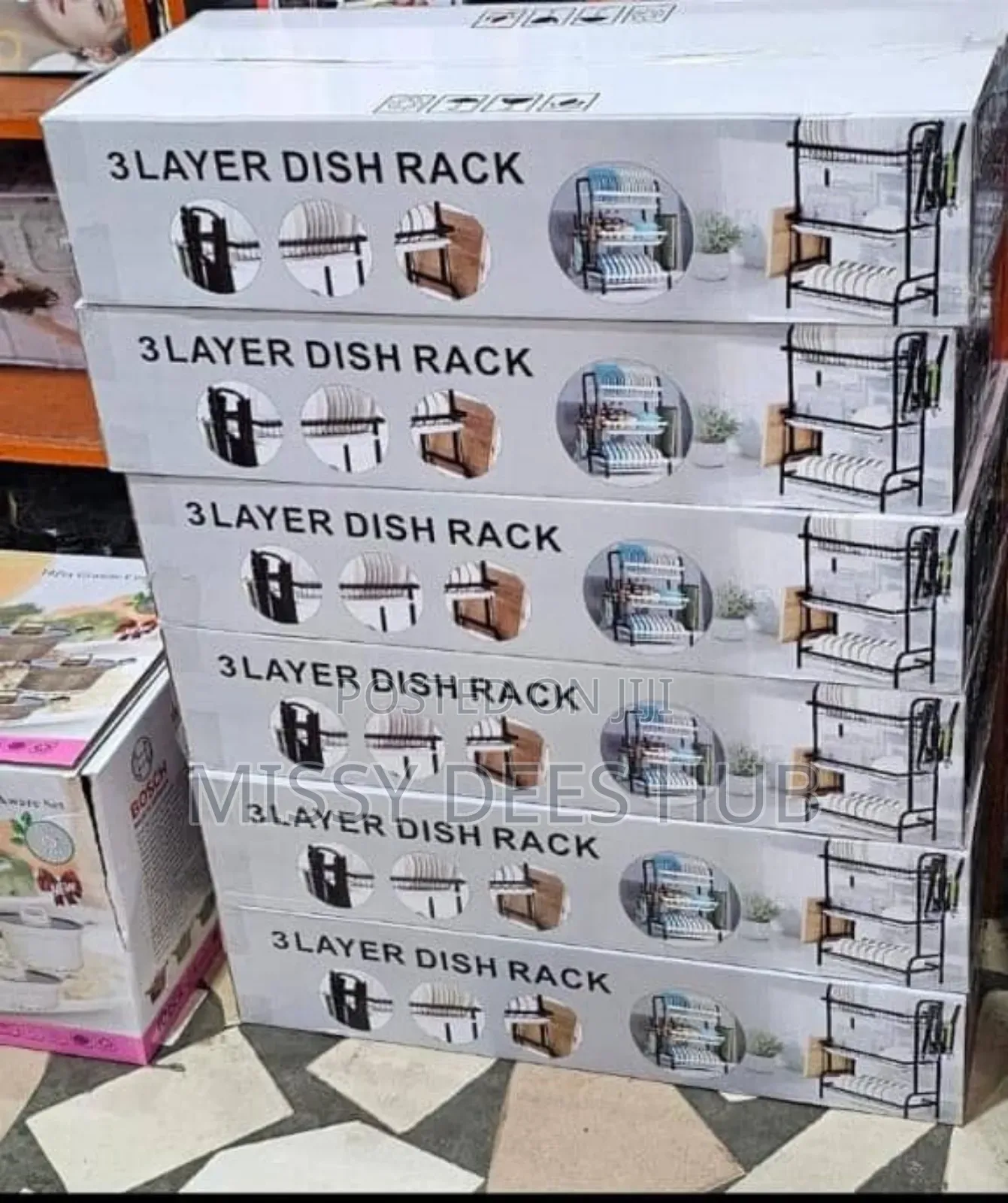 3 Layer Dish Rack