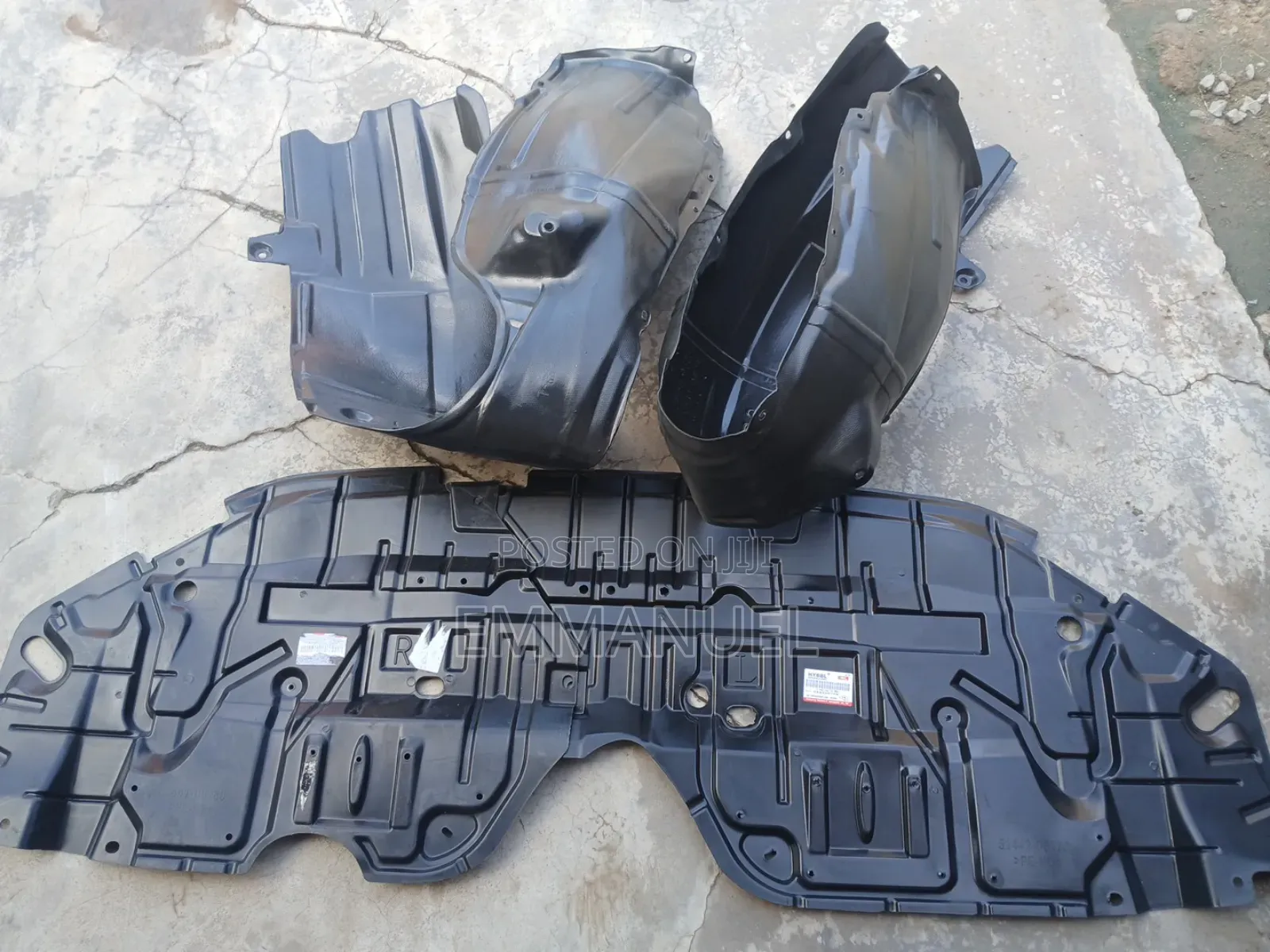 Mudguard Rubber and Engine Panels