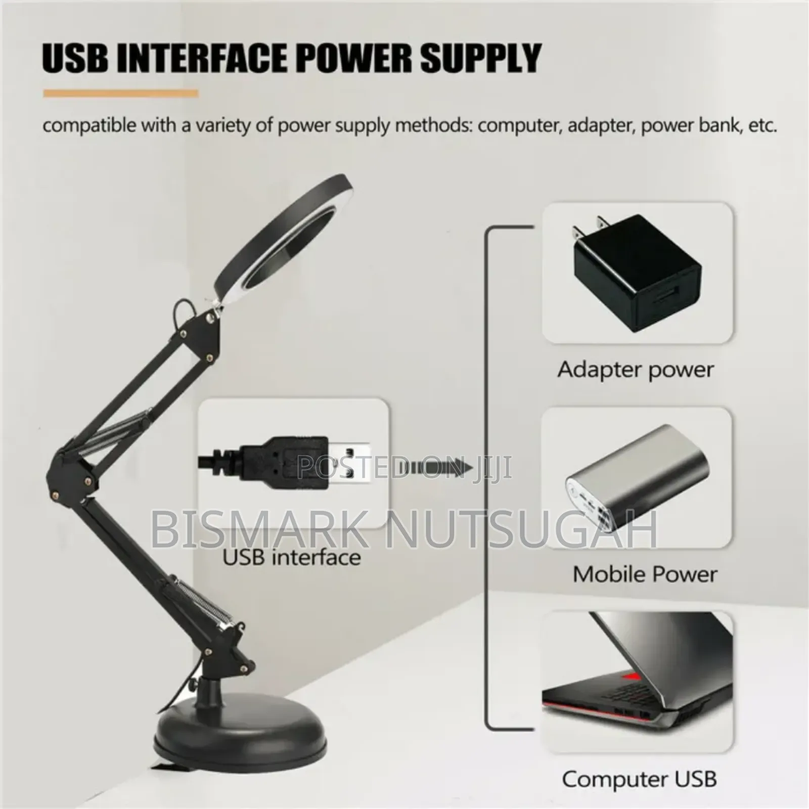 Led Desk Lamp With Magnifying Glass