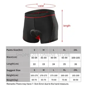 Tamecoo Men's Cycling Shorts / Underwear