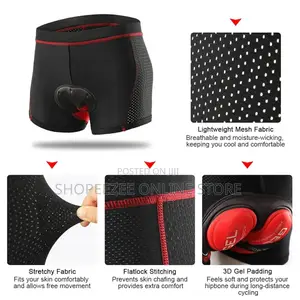 Tamecoo Men's Cycling Shorts / Underwear