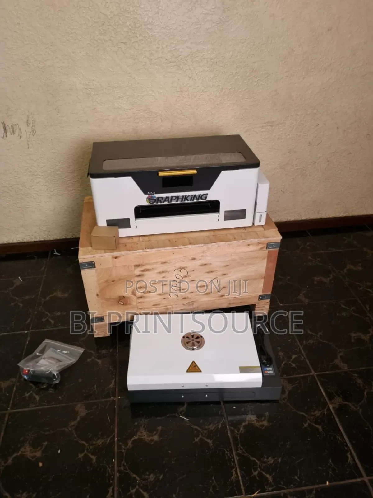 A3 Desktop DTF Printer With Single Xp600 Head+Oven