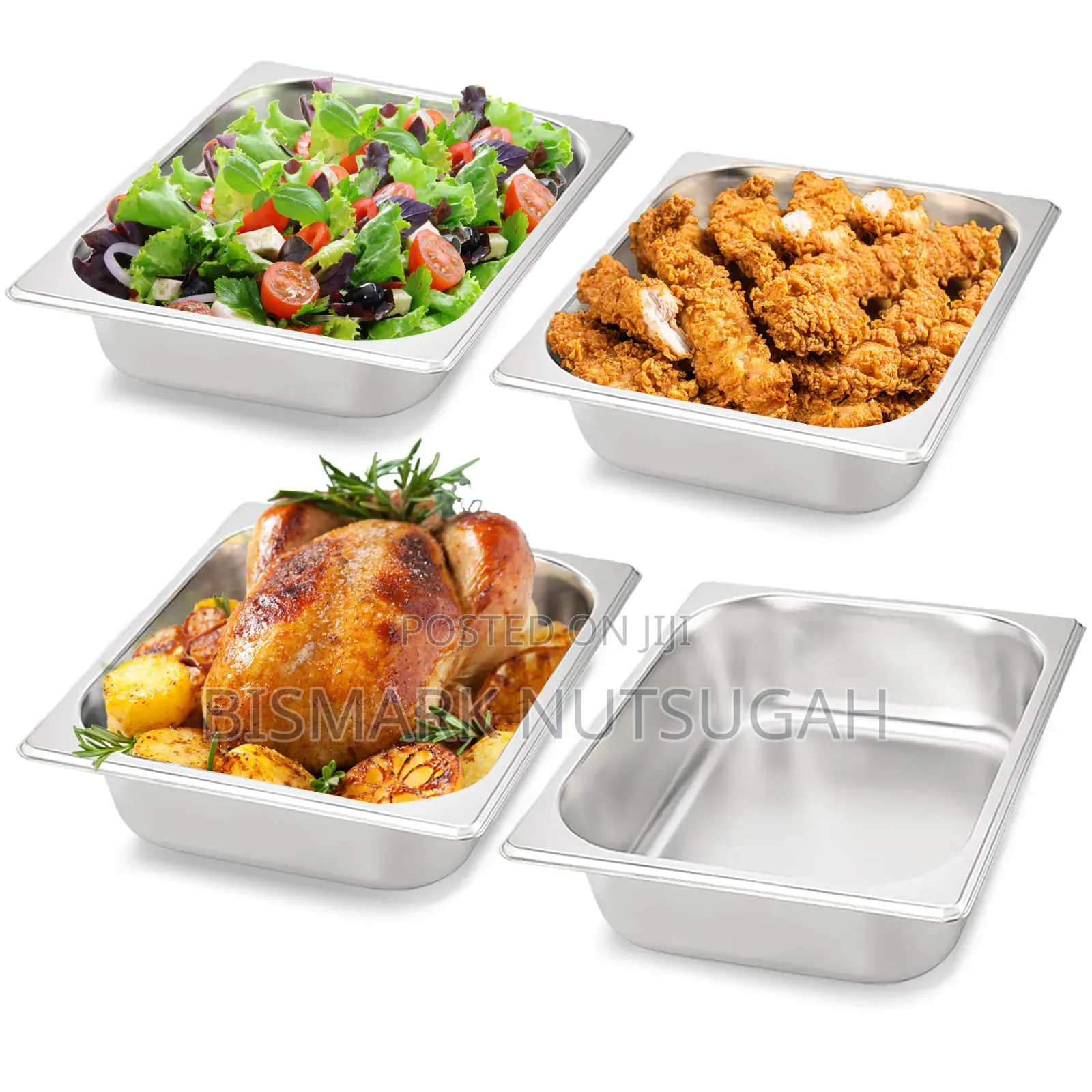 Stainless Steel Food Pan Containers