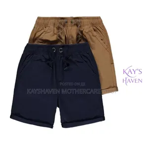 George Two Pack Chino Khaki Shorts