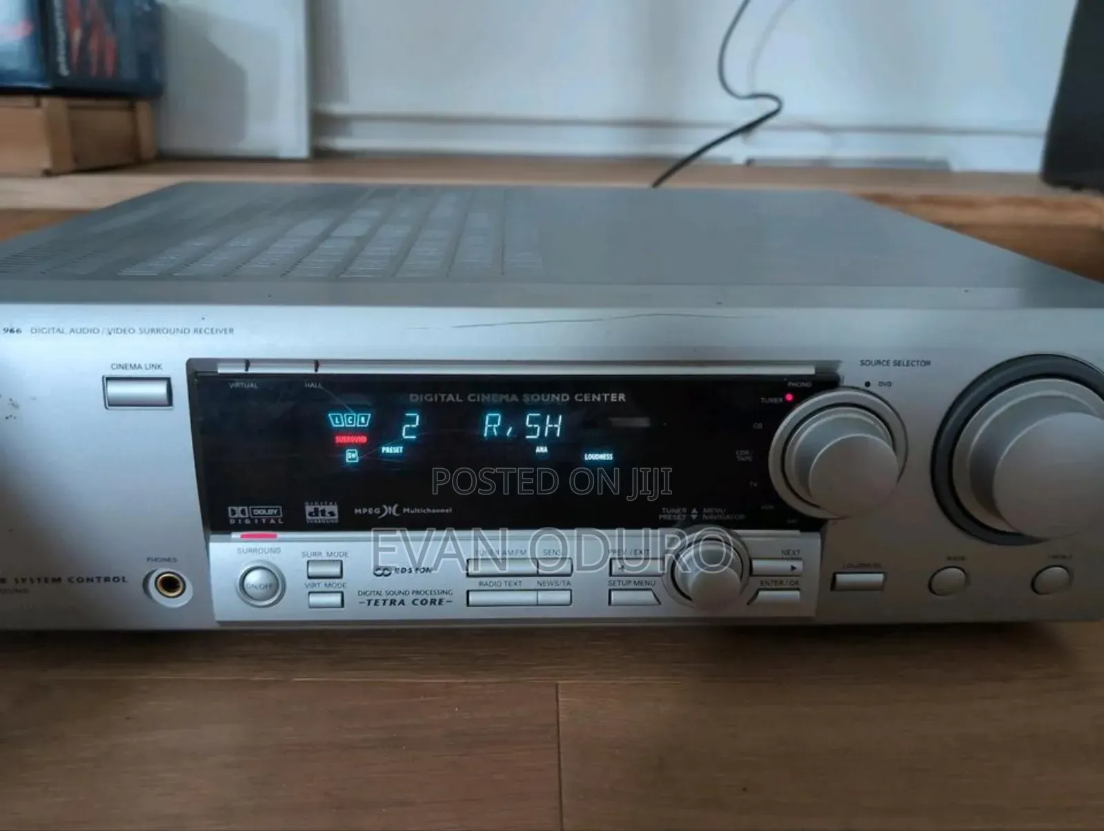 Powerful Philips Av Receiver Amplifier,Fm,Bluetooth,Usb,Optica,Aux