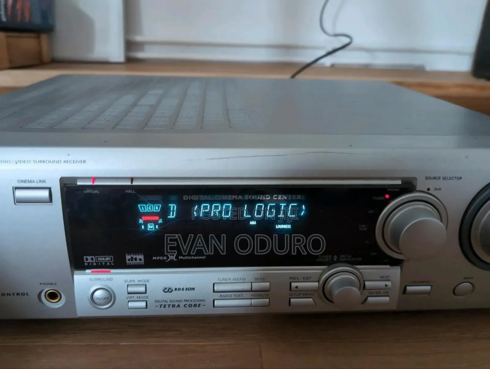 Powerful Philips Av Receiver Amplifier,Fm,Bluetooth,Usb,Optica,Aux