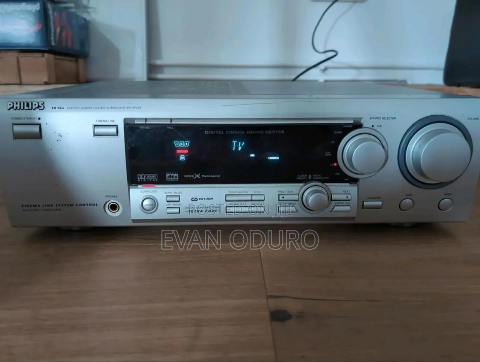 Powerful Philips Av Receiver Amplifier,Fm,Bluetooth,Usb,Optica,Aux