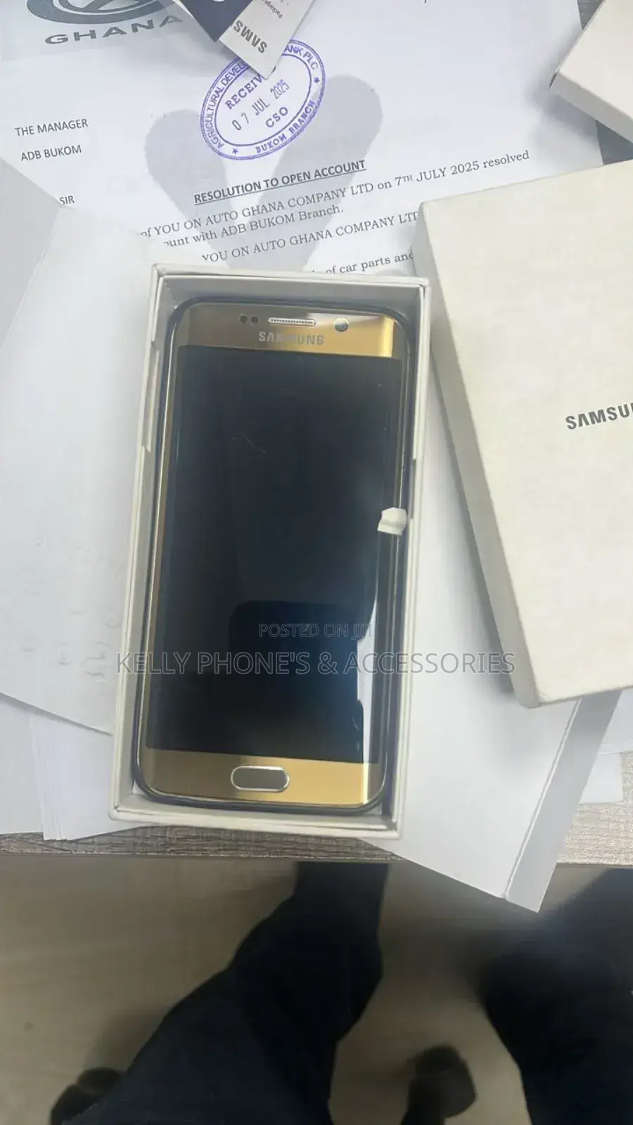 New Samsung Galaxy S6 edge 32 GB Gold