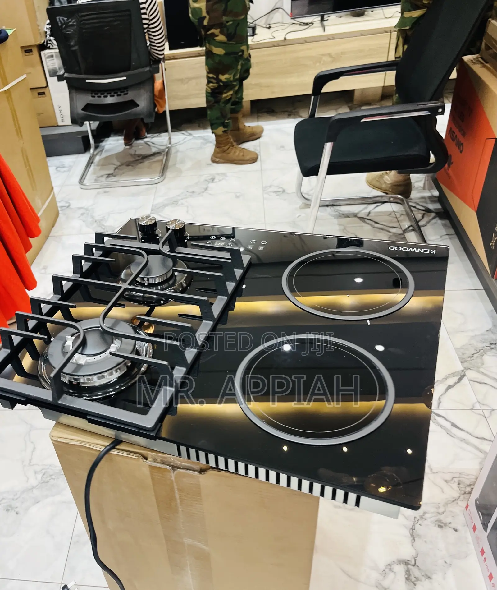 Neatly Design Kenwood 60cm 2 + 2 Inbuilt Glass Hob 