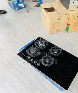 Ceramic Glass Hob Kenwood 90cm 2 Electric + 4 Gas 