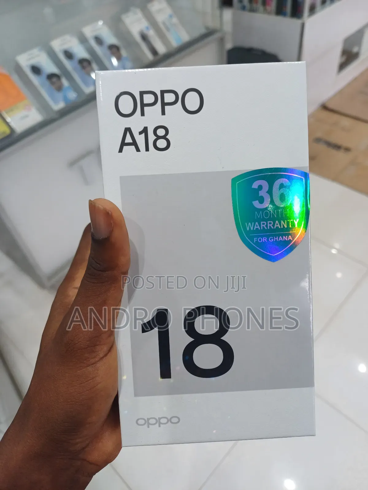 New Oppo A18 64 GB Black