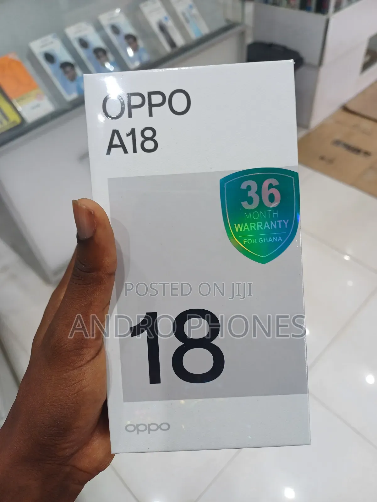 New Oppo A18 64 GB Black