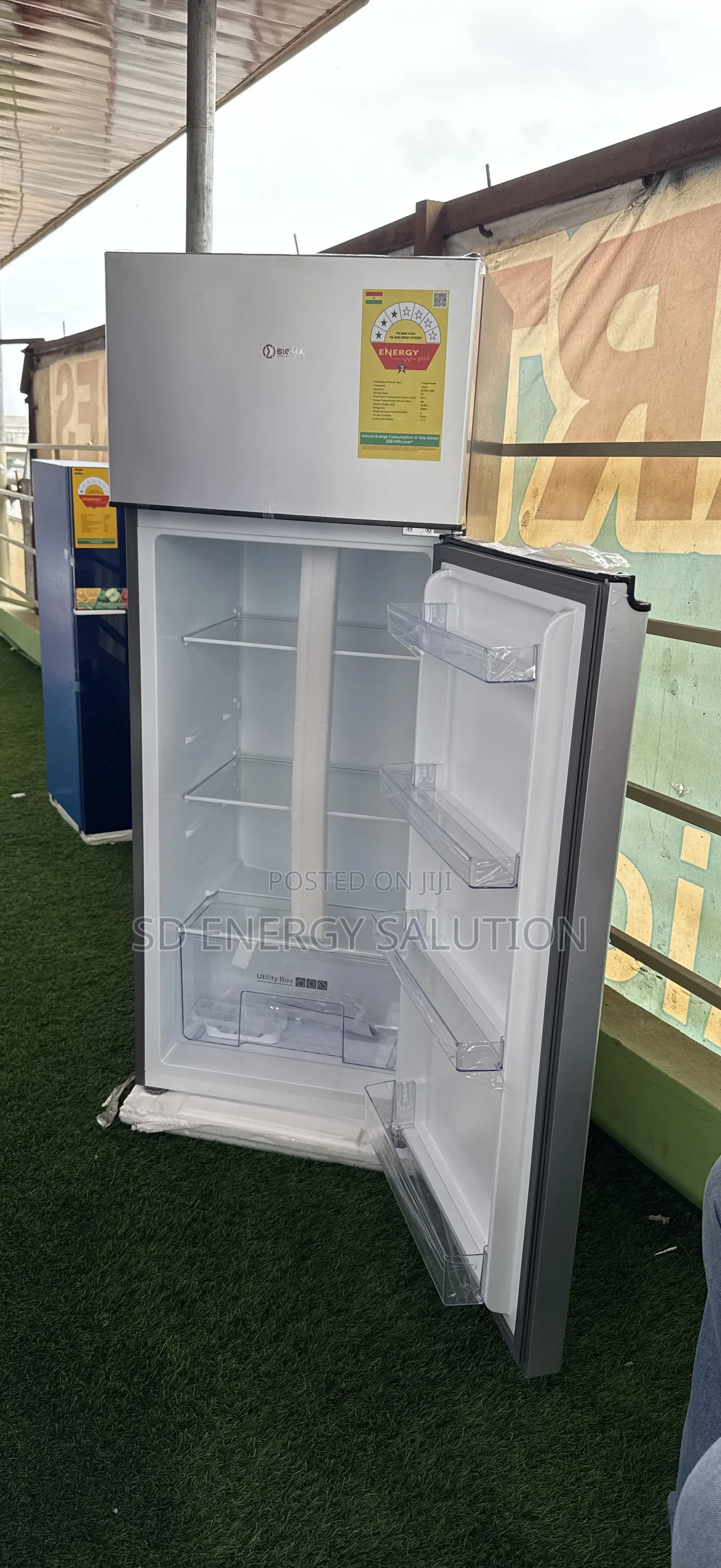 Stainless Sigma 220 Fridge Top Freezer Fridge