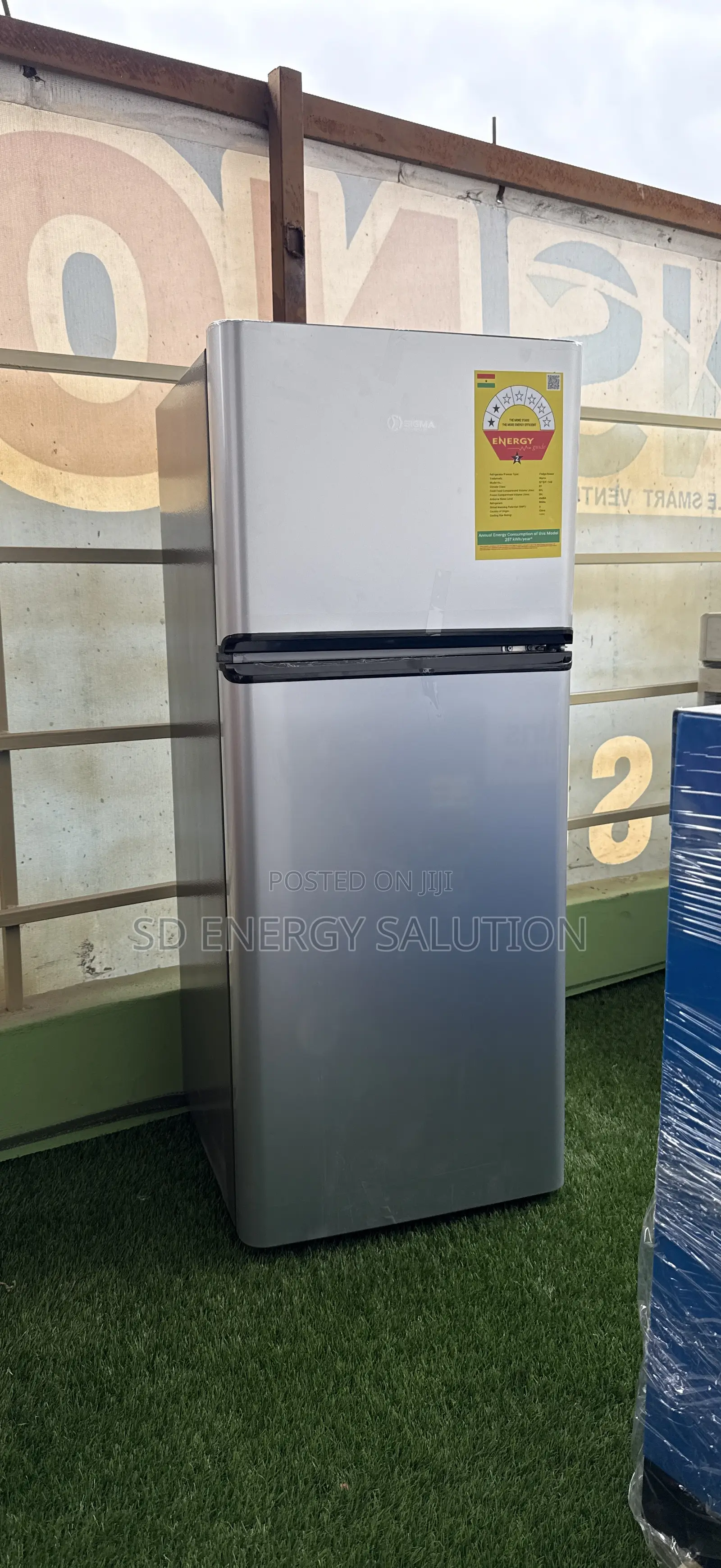 Sigma 140std Freezer(30l) Fridge (83) Double Door Fridge