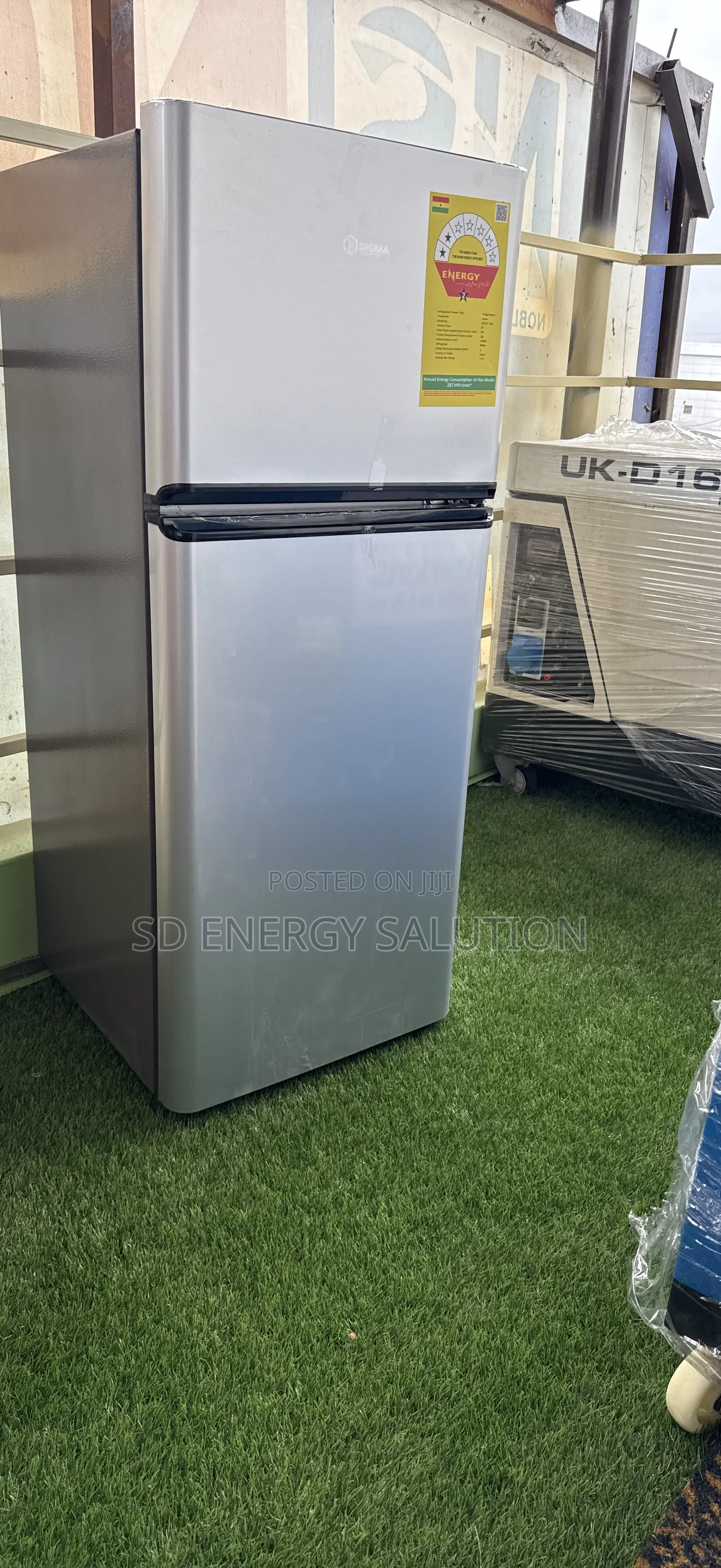 Sigma 140std Freezer(30l) Fridge (83) Double Door Fridge